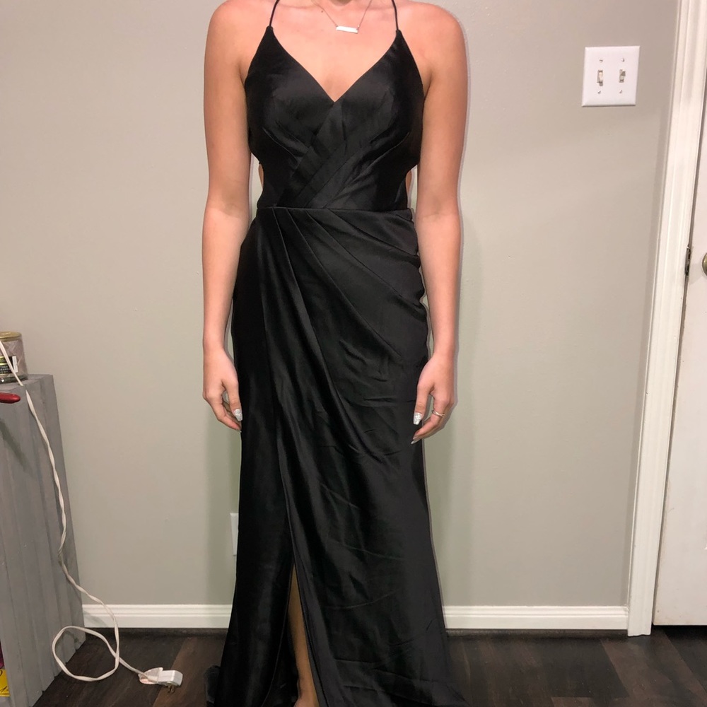 Black formal dress